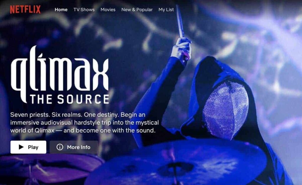 Q-Dance Debuts On Netflix